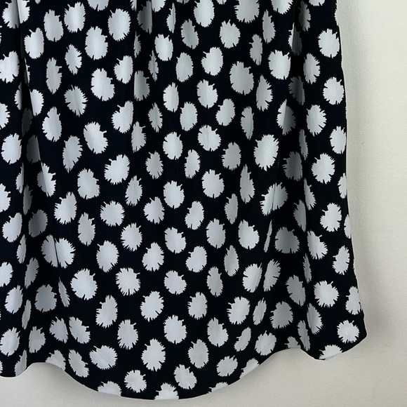 Norma Kamala | Sweetheart Halter Neck Babydoll Mini Dress Black & White | XS - Picture 4 of 8